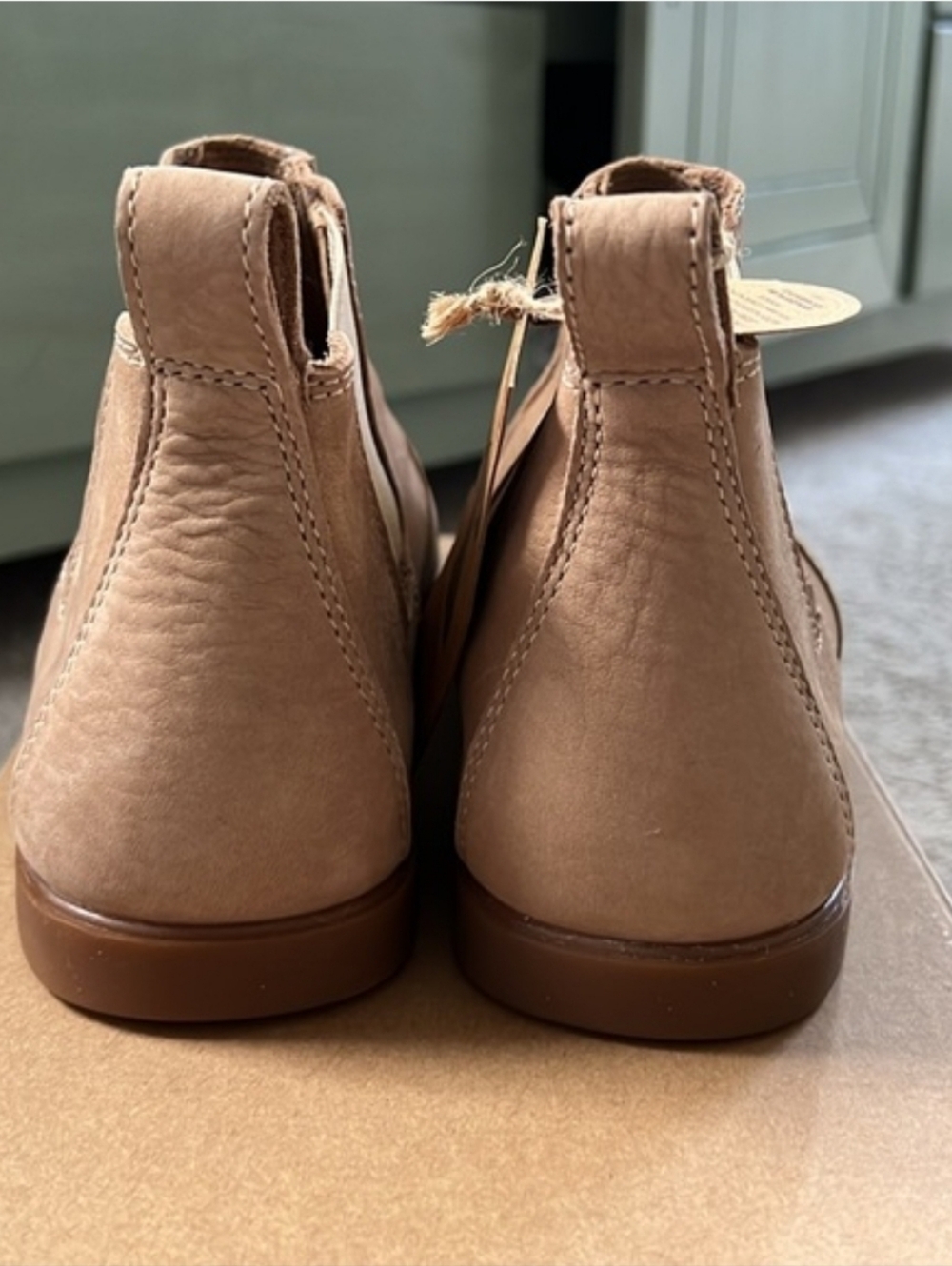 Kodiak Beige Chelsea Ankle Boots💗Kodiak Low-Rider Chelsea sz. 9.5 EU 41 NIB - Picture 4 of 9